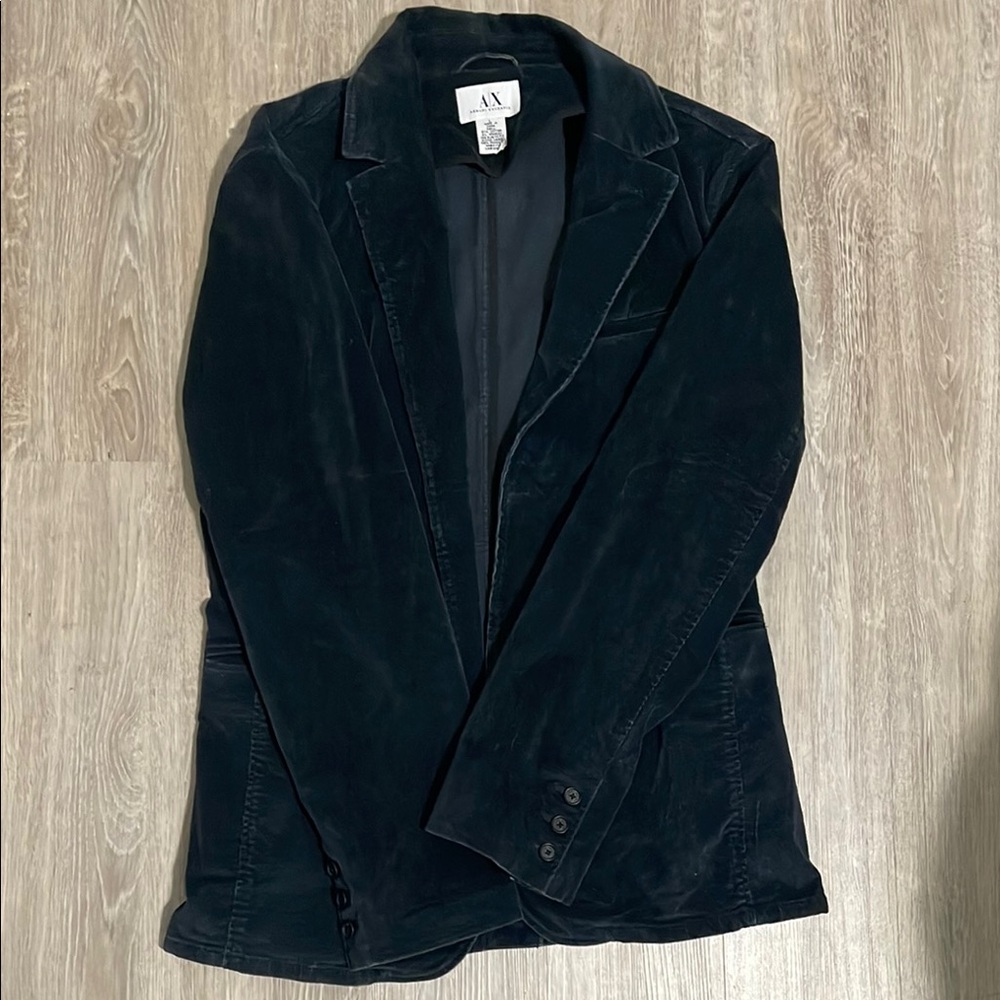 Ax Velvet Blazer